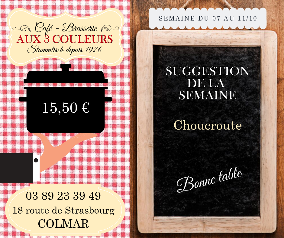 brasserie-suggestion-semaine-restaurant-colmar